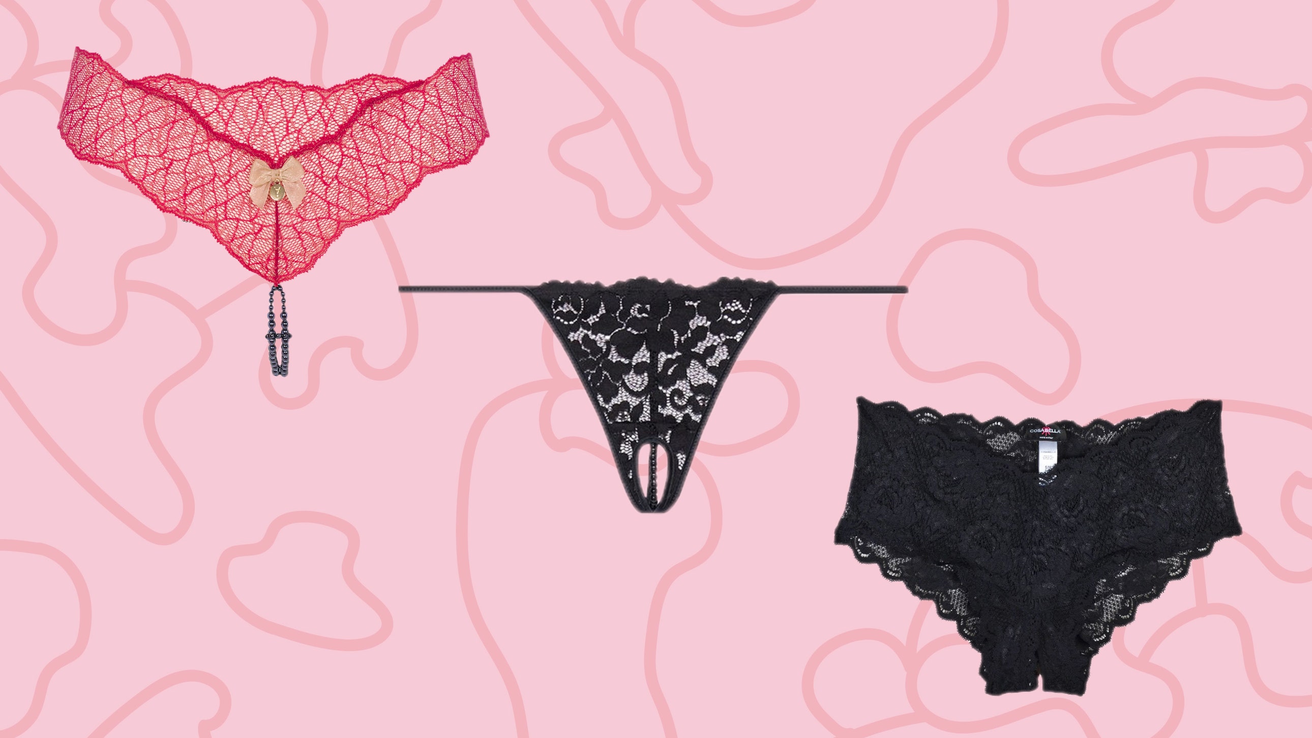 15 Crotchless Panties That Leave Little to the Imagination